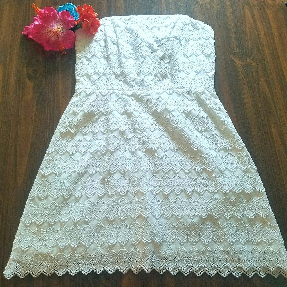 LAST CHANCE! Lilly Pulitzer White Dress